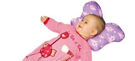 Детски здраве възглавница - възглавница Butterfly за бебета, ортопедични възглавници детски