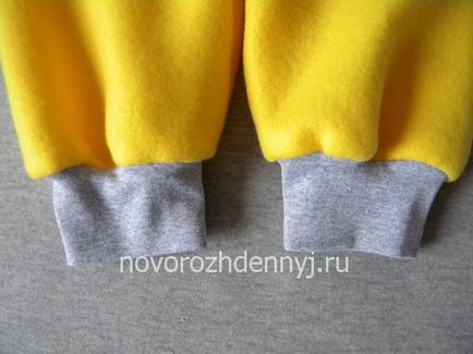 Детски панталони с маншети, как да шият свои ръце