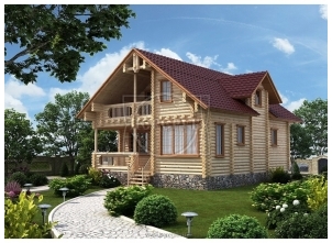 Дървени къщи до ключ купуват евтини, Цена, Фото проекти и едноетажна