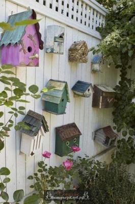 Къщи за птиците в градината със своите собствени ръце, необичайни къщи за птици с ръце