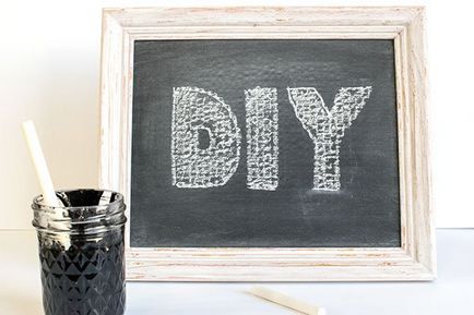 Board за рисуване с тебешир у дома как да направите свои ръце - майсторски клас