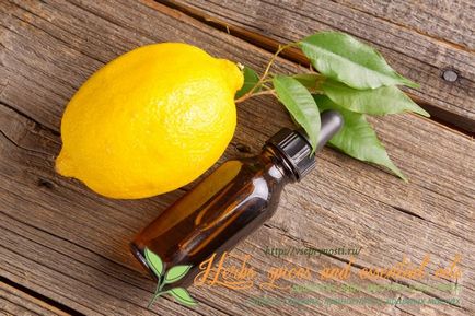 Lemon етерични масла - свойства и методи за прилагане от А до Z
