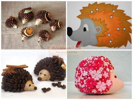 Hedgehog с ръцете си интересни идеи и занаяти майсторски класове със снимки