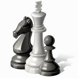 Фигура царица шах като шах дама ходи