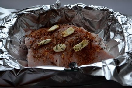 пуешко филе печен в пещ - рецептата със снимка