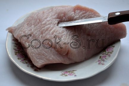 пуешко филе печен в пещ - рецептата със снимка