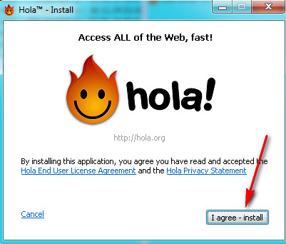 Hola за Firefox