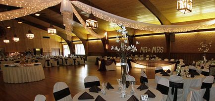 Идеи за декориране на банкетната зала за сватба