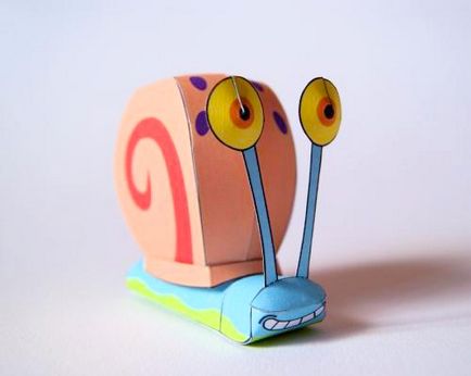 Играчки от хартия - Спондж със собствените си ръце