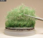 Производство на трева за диорами