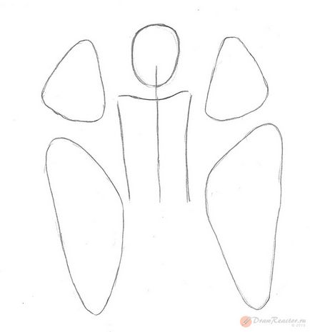 Как да се направи ангелски крила - уроци по рисуване