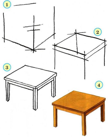 Как да се направи молив Мебели етапи