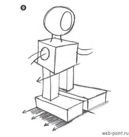 Как да се направи стъпка молив робот по стъпка