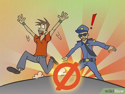 Как да не попадат в обхвата на снимки на полицай
