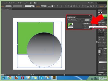Как да изрежете изображение в илюстратор