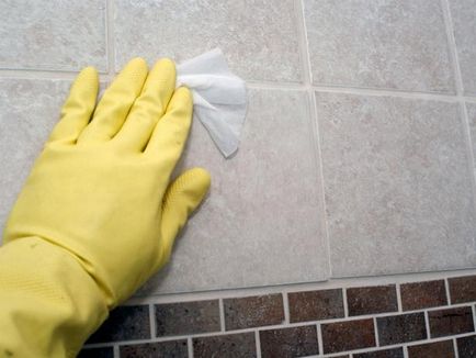 Как да се чисти фугите между плочките пет варианта за решаване на проблема, ремонт и проектиране на банята