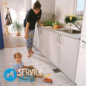 Как да се измие на плочките на пода на упоритите замърсявания, serviceyard-комфорт на дома си на една ръка разстояние