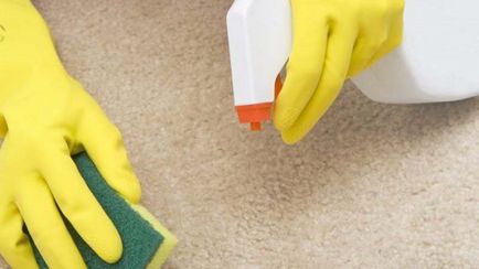 Как да се почисти килима у дома, премахване на петна върху завивките, снимки и видеоклипове