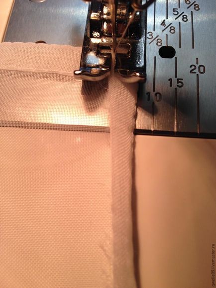 Как да се подгъва тюл в два профила - Справедливи Masters - ръчна изработка, ръчно изработени