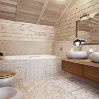 Как да се сложи плочки върху дървения под и нюансите на етапите на работа в банята