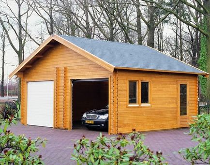 Как да се изгради гараж върху парцел от вида конструкции и материали, къща мечта