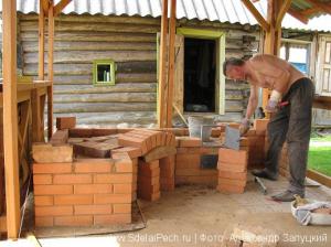 Как да се изгради една тухлена фурна-грил свои ръце с Казан, рисунки и съвети за барбекю