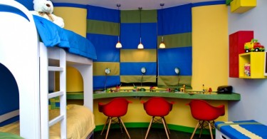 Как да се организира стенните барове в детската градина - снимка