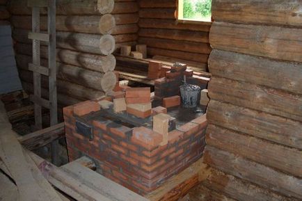 Как да инсталираме печката или камината в една дървена къща с ръцете си