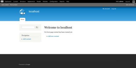 Как работи и как да инсталирате Drupal (Drupal) до Денвър (ние кликнете върху бутона Как работи и как да инсталирате Drupal (Drupal) до Денвър