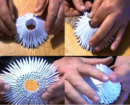 Как да си направим лебед от хартия с ръцете си как да се украсяват интериора