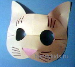 Как да си направите маска на котка