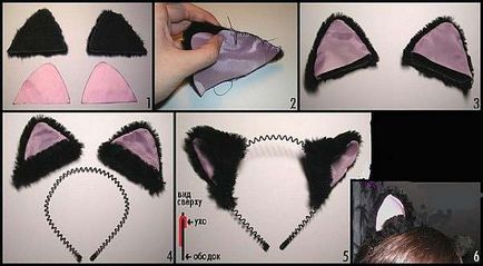 Как да си направите маска на котка - правя с ръцете си