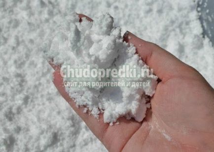 Как да си направим сняг с ръцете си най-добрите идеи със снимки