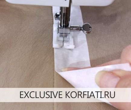 Как да шият на кожата - Съвети Анастасия korfiati