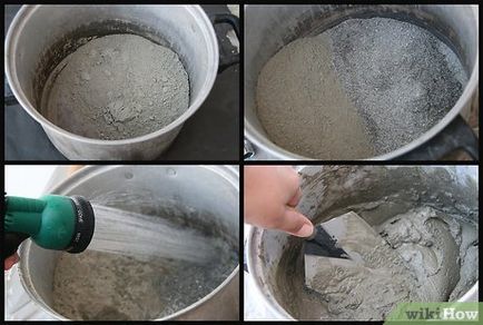 Как да създадете изкуствени камъни от бетон