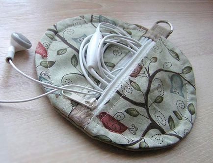 Как да шият една торба за слушалки Майсторски клас