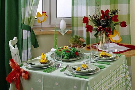 Как да украсят масата за Великден