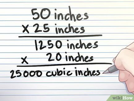 Как да се изчисли обемът в кубически сантиметра