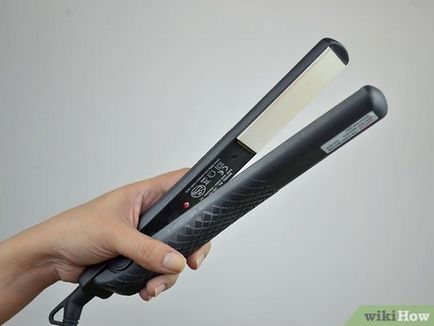 Как да се оправям косата коса желязо
