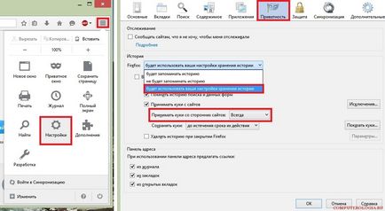 Как да се даде възможност на бисквитки в mozile - ръководство за потребителите на Firefox