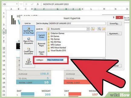 Как да вмъкнете хипервръзка в Microsoft Excel (диалоговия текст подсказващ) Как да вмъкнете хипервръзка в Microsoft Excel