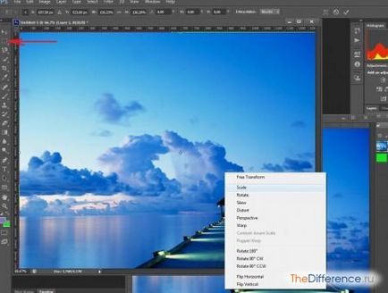 Как да рисувате на заден план в Photoshop (Rectangular Marquee Tool) Как да рисувате на заден план в Photoshop