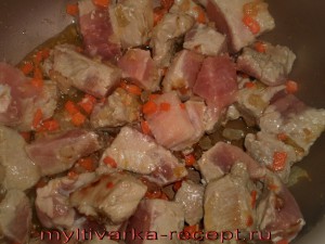 Картофи с месо multivarka рецепта, готвят в multivarka