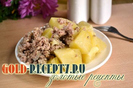 Картофи с месо в multivarka рецепти вкусни картофи с кайма