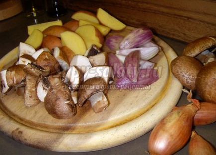 Картофи с гъби на фурна за най-добрите рецепти със снимки