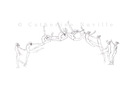 Катрин Nuvil художник, който привлича фитнеса - изкуството на приветливата спортове - блогове