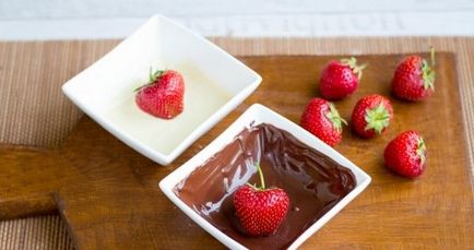 Ягоди в шоколад рецепти със снимки, за Съвети за декориране