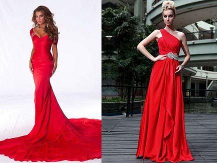 Червената сватбена рокля за булки жизнена и страстен