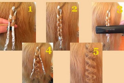 Utjuzhkom коса къса коса, как да се направи и как да вятър къдриците и стъпка по стъпка стайлинг снимка
