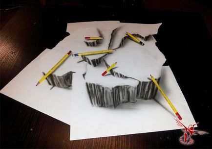 Топ 3D рисунки с молив - пратеник на